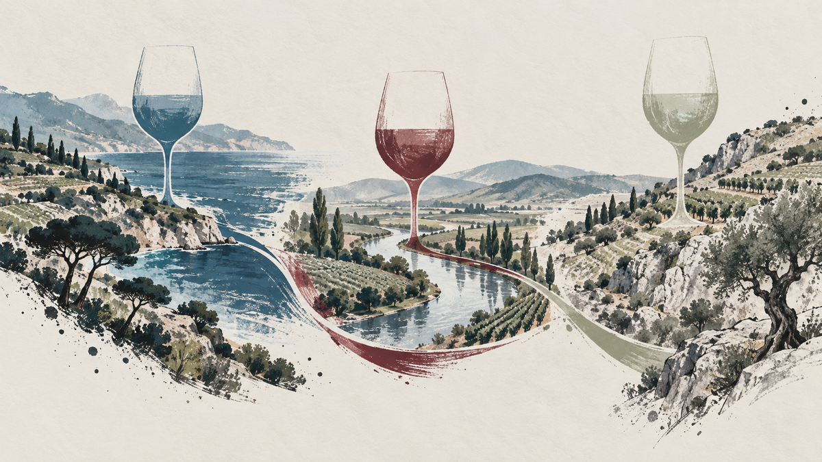 Six classic wines