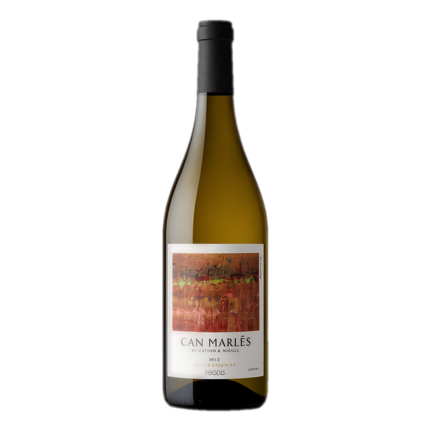 Can Marlès Chardonnay Crianza 2012 Weißwein aus Penedès, 540 m Kalk-Kreide, 4 Monate Eiche, trocken | Can Marlès Chardonnay Crianza 2012 white wine from Penedès, 540 m limestone, 4 months oak, dry