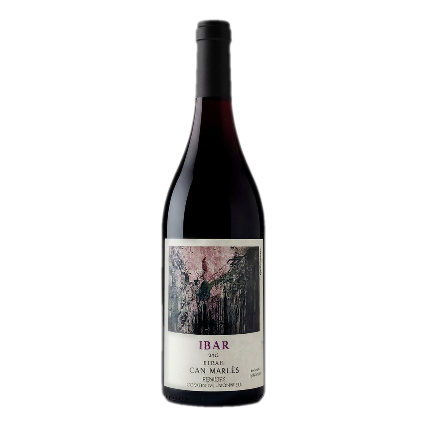 Can Marlès Syrah Bio 2023 Rotwein aus Penedès, 540 m Ton-Kalk-Hang, Allier-Eiche, schwarze Johannisbeere und Pfeffer | Can Marlès Syrah Organic 2023 red wine from Penedès, 540 m clay-limestone slope, Allier oak, blackberry and black pepper