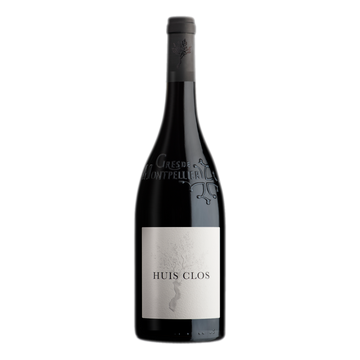 Clos de l'Amandaie Huis Clos Red 2025 Flasche: Syrah-Grenache Languedoc Rotwein, 12 Monate Barrique | Clos de l'Amandaie Huis Clos Red 2025 bottle: Syrah-Grenache Languedoc red wine, 12 months barrel-aged