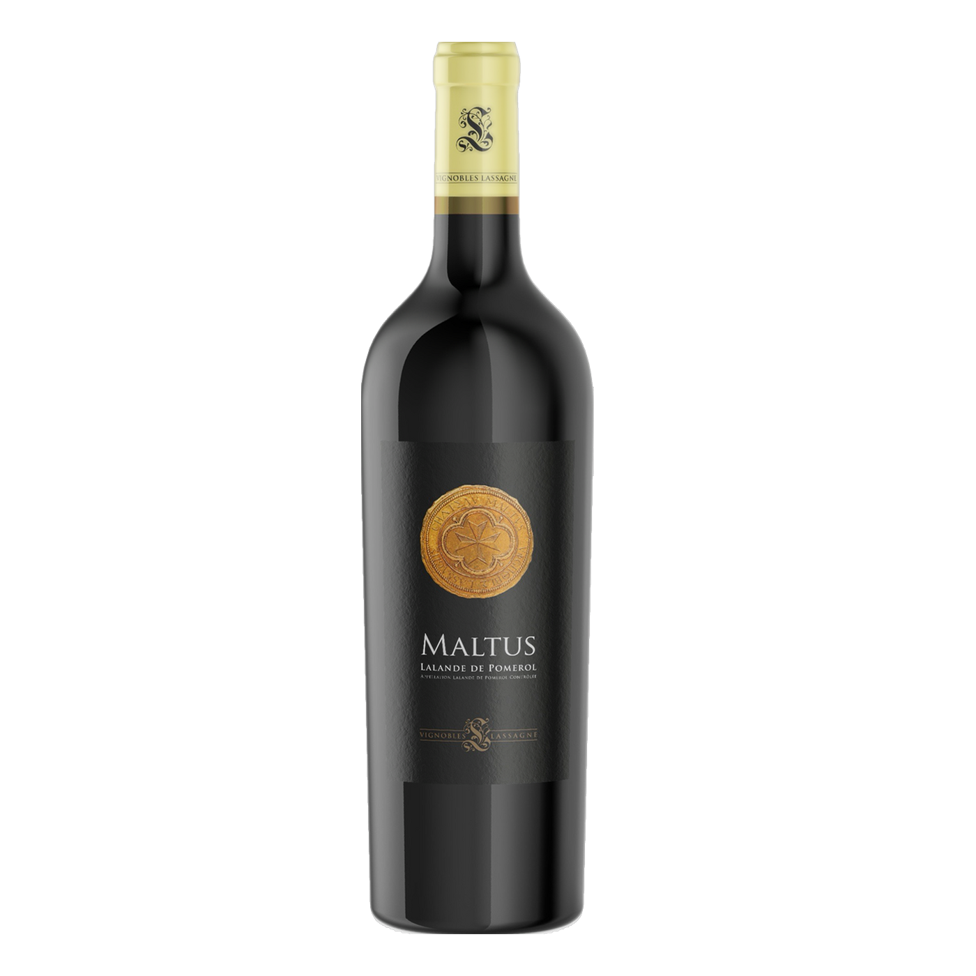 Vignobles Lassagne Maltus Lalande-de-Pomerol Rotwein: 55-jährige Merlot-Reben auf Kies, 16 Monate französische Barrique, Brombeere und Lakritze | Vignobles Lassagne Maltus Lalande-de-Pomerol red wine: 55-year-old Merlot vines on gravel, 16 months French oak, blackberry and liquorice