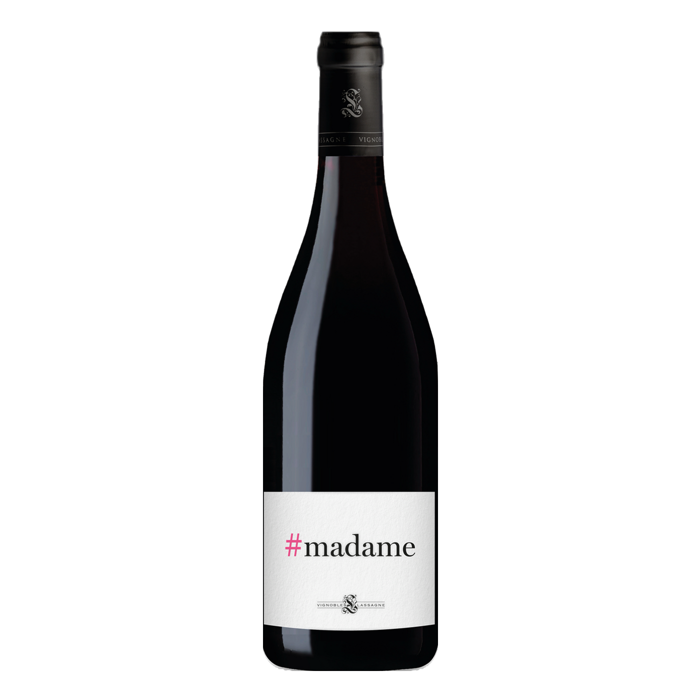 Vignobles Lassagne Madame Merlot Rotwein 2022 Bordeaux, 40-jährige Reben, Zementausbau, Schwarze Johannisbeere | Vignobles Lassagne Madame Merlot red wine 2022 Bordeaux, 40-year-old vines, cement-aged, blackcurrant