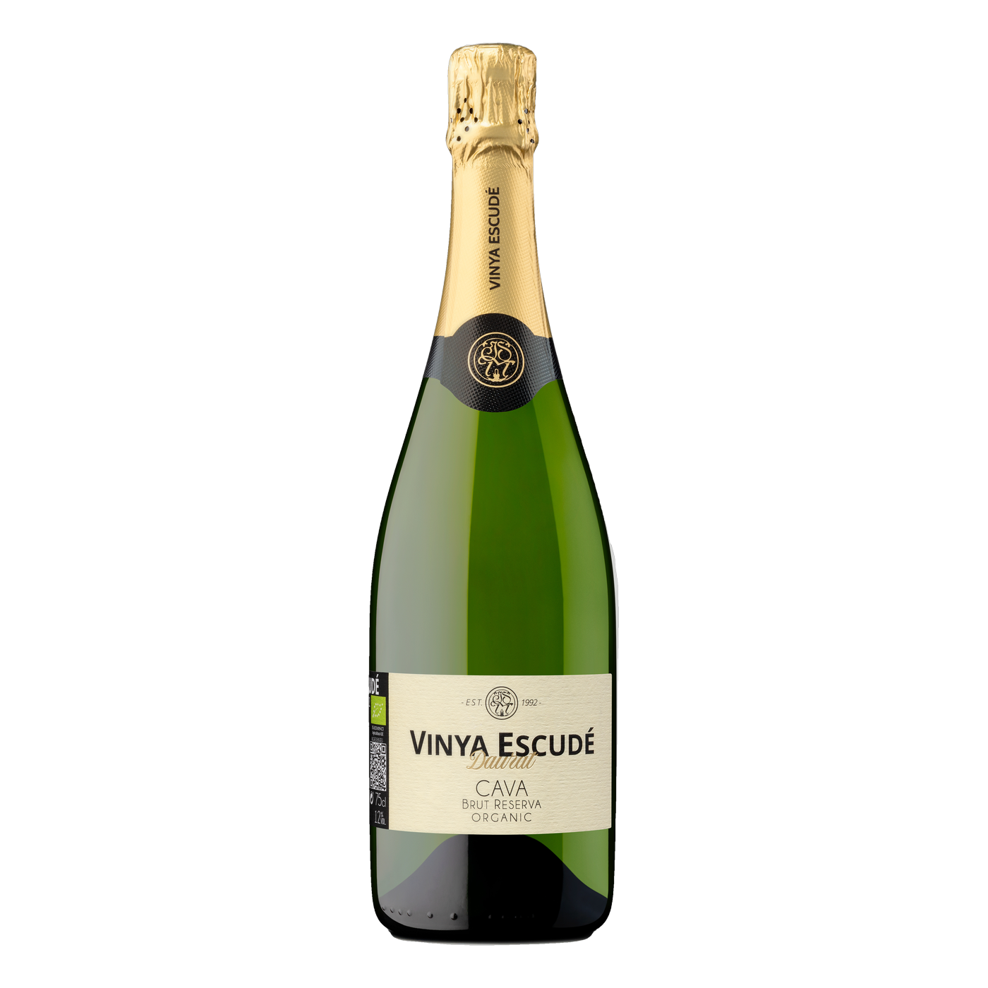 Vinya Escudé Cava Brut Reserva 2025 – Bio-Schaumwein aus Penedès, 20 Monate Flaschengärung | Vinya Escudé Cava Brut Reserva 2025 – organic sparkling wine from Penedès, 20 months bottle fermentation