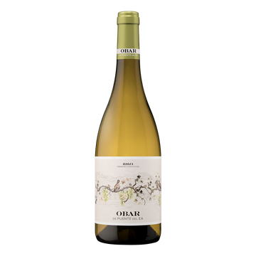 Puente del EA Obar Viura Flasche – fassgereifter Weißwein aus Rioja Alta, Kalksteinlagen 520 m, Jahrgang 2025 | Puente del EA Obar Viura bottle – barrel-aged white wine from Rioja Alta, limestone soils 520 m, vintage 2025