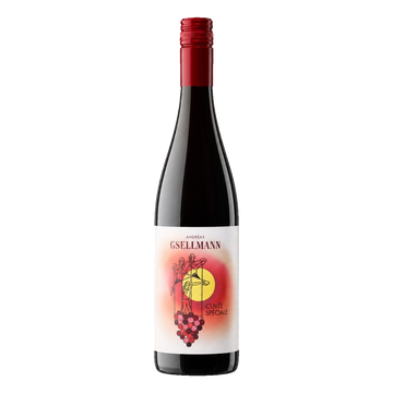Andreas Gsellmann Cuvée spéciale 2023 Rotwein-Flasche, biodynamisch, Blaufränkisch-Blend aus Burgenland Heideboden | Andreas Gsellmann Cuvée spéciale 2023 red wine bottle, biodynamic Blaufränkisch blend from Burgenland Heideboden, Austria
