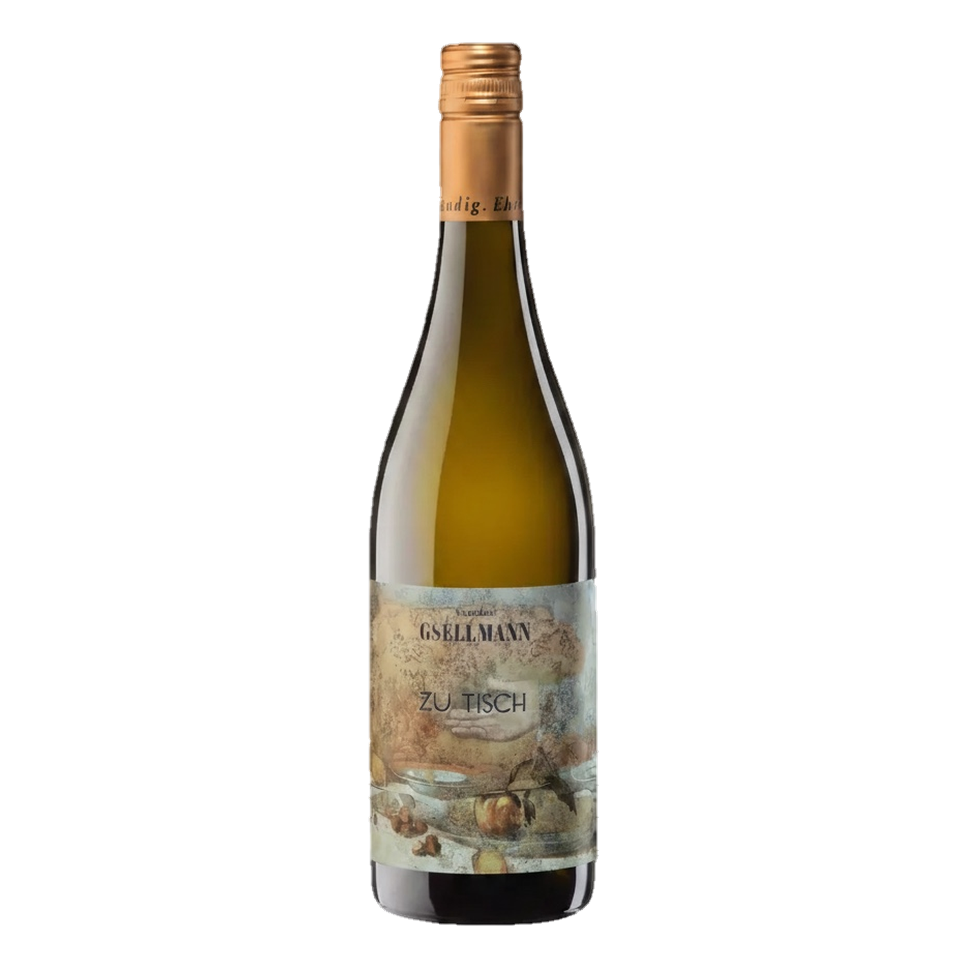 Andreas Gsellmann Zu Tisch Bio 2023 – Scheurebe-Cuvée mit Schalenkontakt, Burgenland | Andreas Gsellmann Zu Tisch Bio 2023 – skin-contact Scheurebe blend, Burgenland, Austria