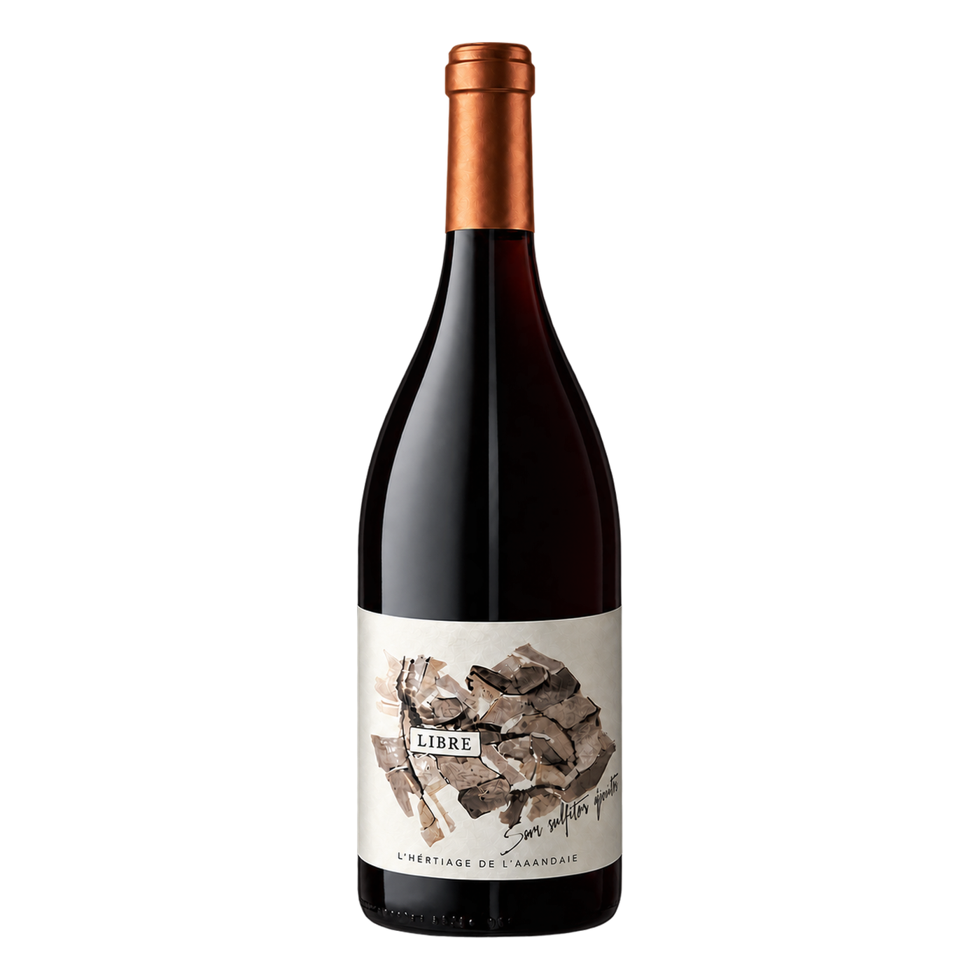 Merlot Blend Natural · Languedoc — catalog bottle with balanced neck proportions