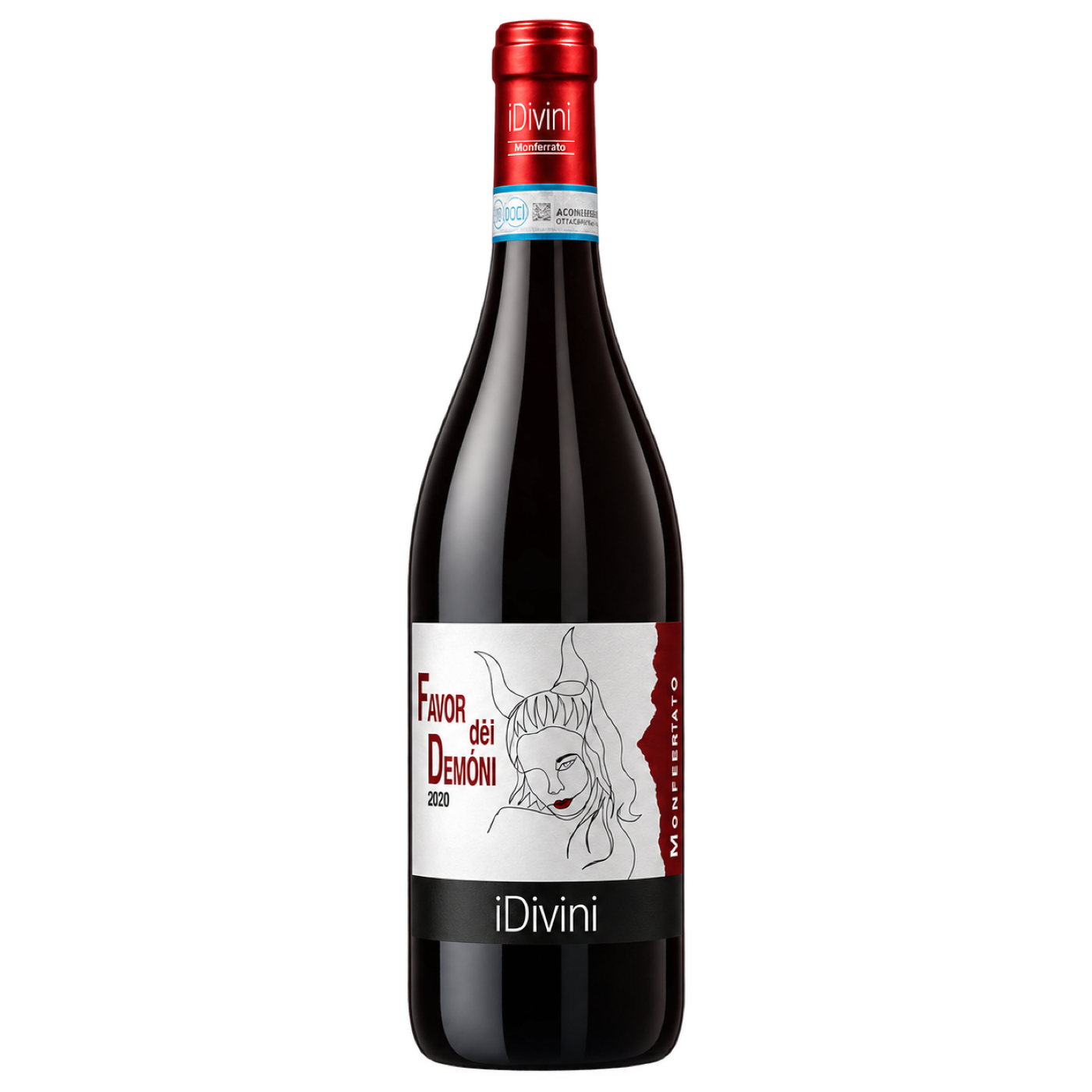 iDivini Favor dei Demoni Barbera Blend · Monferrato — relit catalog bottle