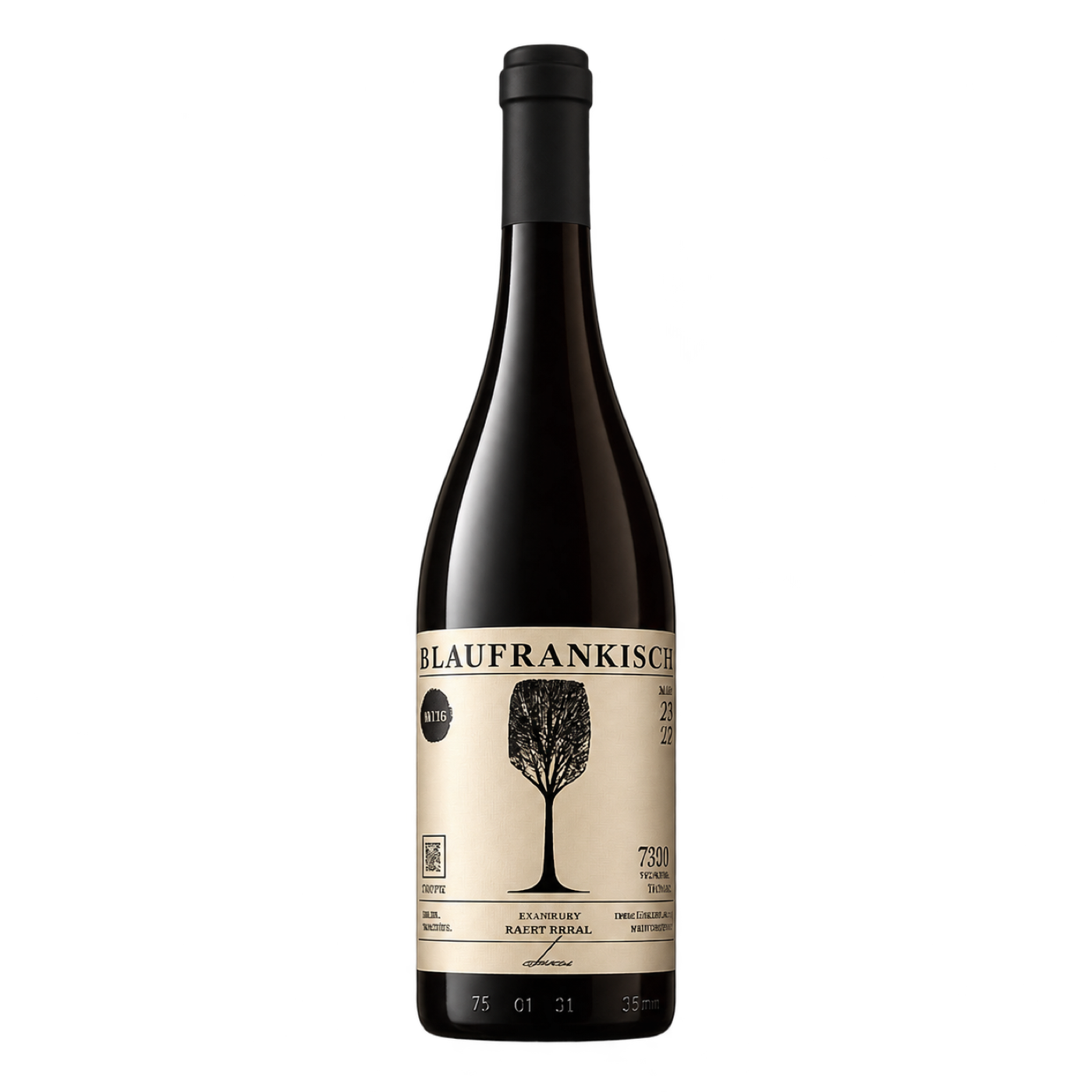 Blaufränkisch Natural · Haloze — relit catalog bottle