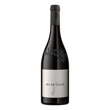 Grenache Blend Barrel-Aged · Languedoc — catalog bottle with physically wrapped label perspective