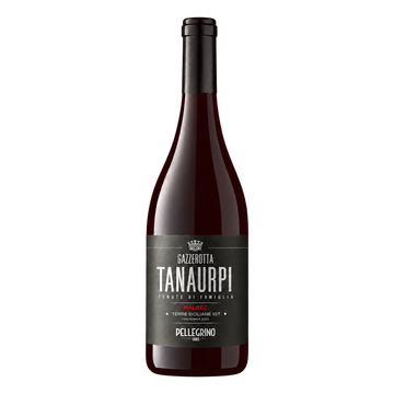 Malbec Single Parcel · Sicily — catalog bottle with physically wrapped label perspective