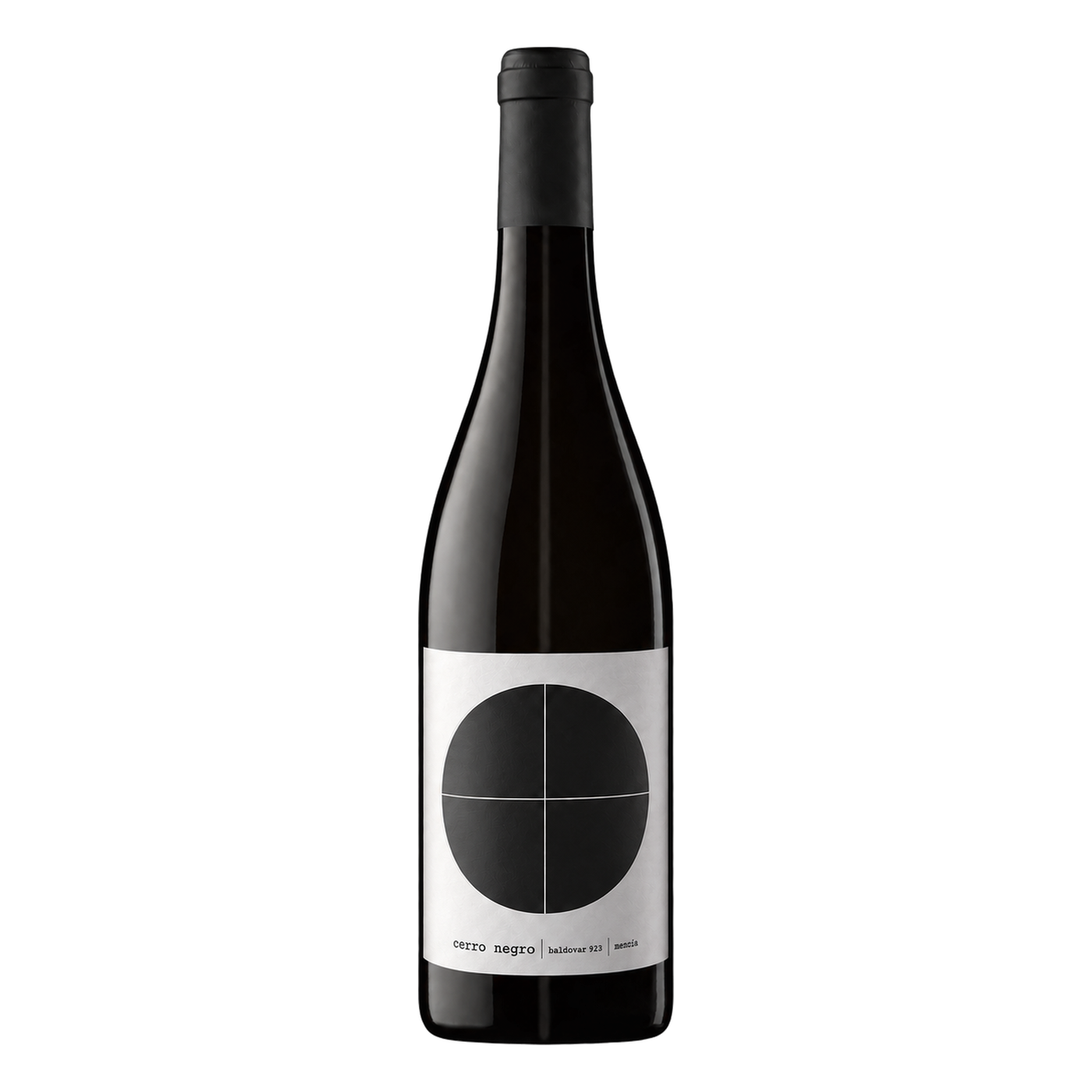 Mencía Mountain · Alto Turia — catalog bottle with physically wrapped label perspective