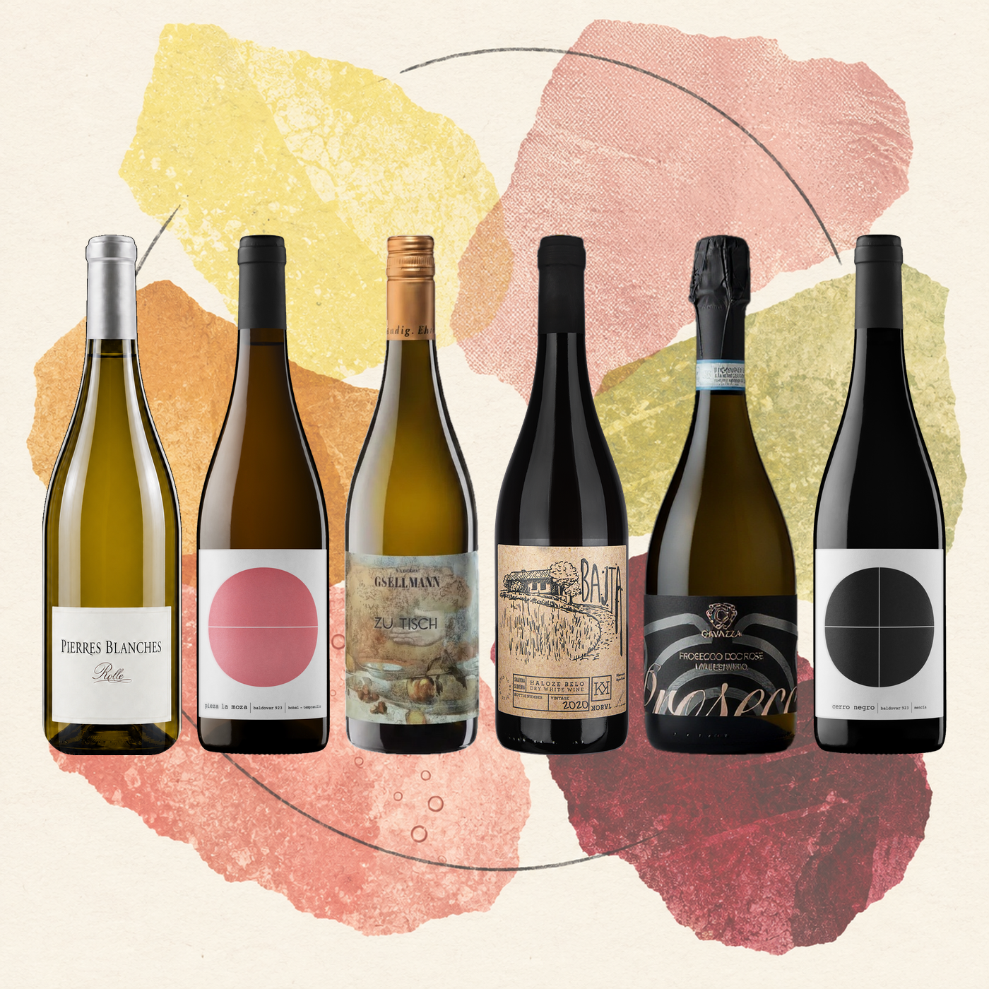WYNCH tasting set with six wines for “Salty wines: a flavour worth discovering”