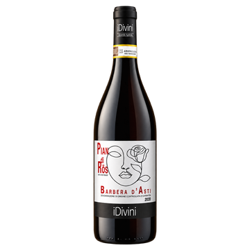 Barbera Stainless Steel · Asti — clean transparent catalog bottle